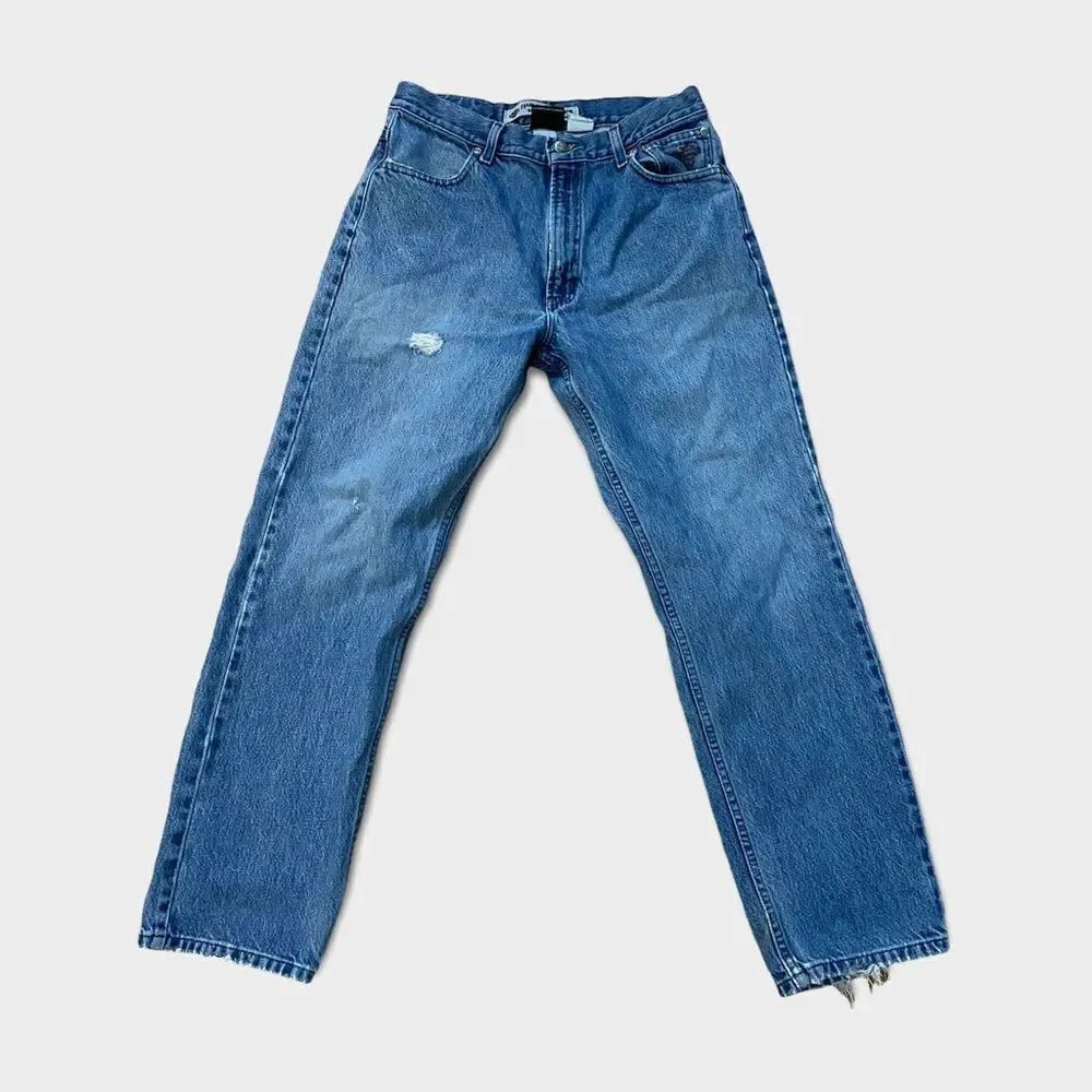 Harley Davidson Original Traditional Fit Blue Denim Jeans 32X30